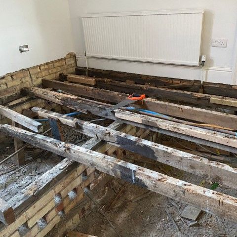 FLOOR REPAIRS TO A VICTORIAN HOUSE IN CAMBRIDGE