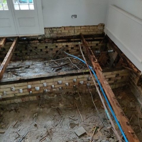 FLOOR REPAIRS TO A VICTORIAN HOUSE IN CAMBRIDGE