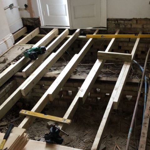 FLOOR REPAIRS TO A VICTORIAN HOUSE IN CAMBRIDGE