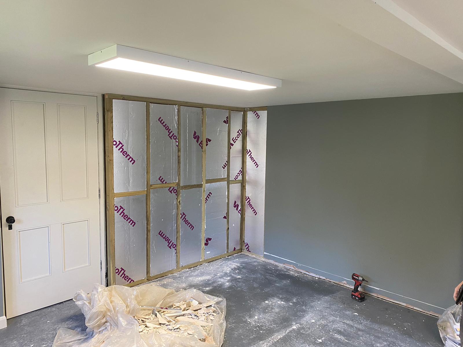 DAMP-PROOFING, AND INSULATION TO AN 18TH CENTURY COTTAGE